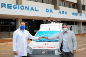 Hran recebe como prêmio ambulância doada pela CBF