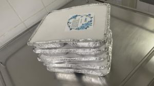 Gratidão em forma de mensagens durante as refeições