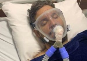 Covid-19: Ex-assessor de José Olimpio, de 33 anos, se recupera após 35 dias de estado grave
