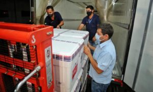 Governo de Goiás recebe 20ª remessa com 131.850 doses de vacinas contra Covid-19