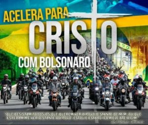 “Motosseata Acelera para Cristo” será dia 12 de junho, Bolsonaro não sabia