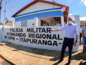 “Cidadão em Goiás vai viver em paz”, afirma Caiado durante instalação de Companhia Independente da PM