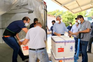 Governo de Goiás recebe mais 32,2 mil vacinas da CoronaVac