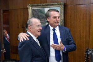 Bolsonaro procura Sarney e Renan desiste de acesso a inqueritos de fake news