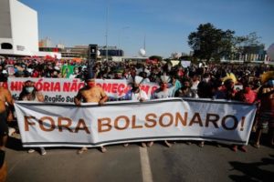 Manifestações em outras capitais contra Bolsonaro