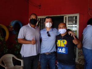 Anderson Torres e Gustavo Aires em Samambaia