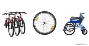 TJDFT doa bicicletas à Fundação de Amparo ao trabalhador Preso para a fabricação de cadeiras de rodas