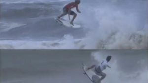 Foi roubado? Especialistas analisam manobras semelhantes de Gabriel Medina e Igarashi; compare em vídeo