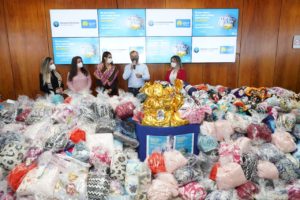 Economia doa 2,5 mil peças para Campanha do Agasalho Solidário