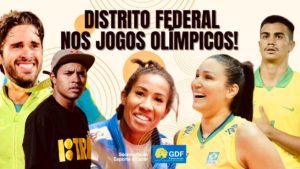 Acompanhe os atletas do DF nos Jogos Olímpicos de Tóquio