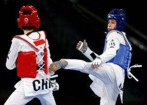 Atleta do Taekwondo de 17 anos derrota campeã chinesa