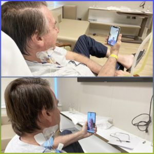 Bolsonaro pode ter alta neste domingo (18)