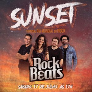 Rock Beats faz Live especial Sunset em homenagem ao Dia Mundial do Rock  