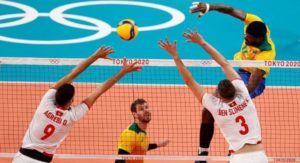 Volei masculino derrota Tunísia por 3 a 0