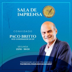 Paco Britto é o convidado da Sala de Imprensa da ABBP
