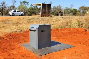 GDF instala 16 lixeiras semienterradas em Planaltina