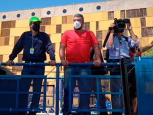 Fenapef participa de manifestação contra a Reforma Administrativa em Brasília