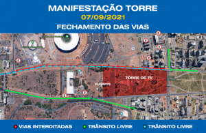 Megaoperação de segurança do dia 7 de setembro. Fique ligado nas orientações