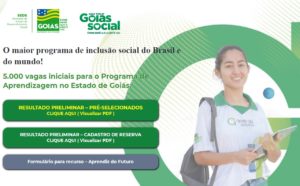 Governo de Goiás divulga lista com 5 mil jovens pré-selecionados para Programa Aprendiz do Futuro
