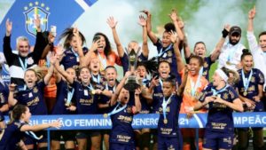 Minas do Timão são tricampeãs do Brasileirão
