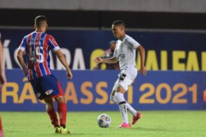 Santos empata com o Bahia na estreia de Carille