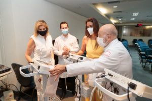Flávia Arruda entrega novos equipamentos para Instituto de Cardiologia do DF