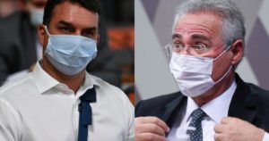 Filho de Bolsonaro dá o troco a Renan e lista 20 crimes cometidos pelo relator