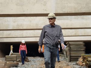 Governador em exercício Paco Britto confere obra do Túnel de Taguatinga