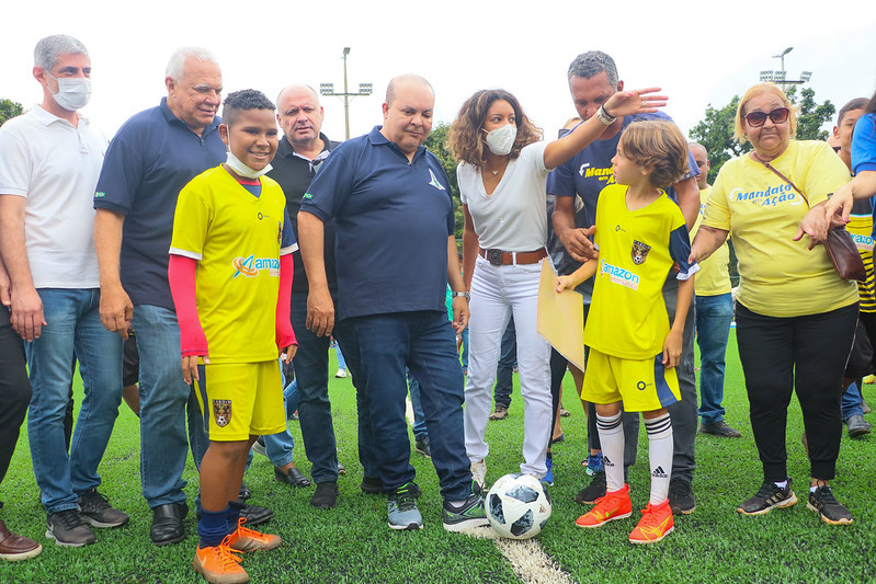 Um campo de futebol de grama sintética para a Vila Planalto - Tudo ok Notícias