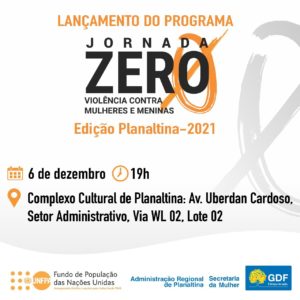 Programa Jornada Zero Violência contra Mulheres e Meninas chega a Planaltina