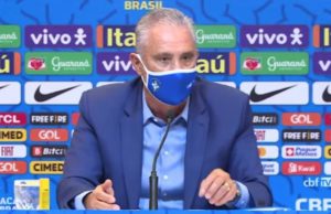 Tite não convoca Renan Lodi por falta de vacinação contra Covid-19