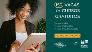Novos Caminhos abrem inscrições para cursos gratuitos