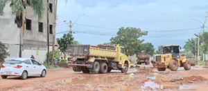GDF | Equipes trabalham para minimizar impactos das chuvas em Vicente Pires