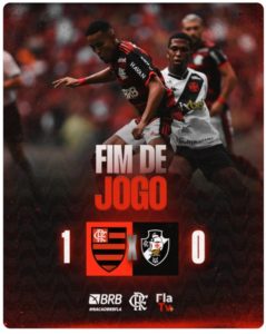 Flamengo repete placar sobre o Vasco e avança para final do Carioca