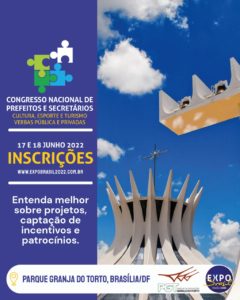 Prefeitos se reúnem na Expo Brasil 2022, em Brasília