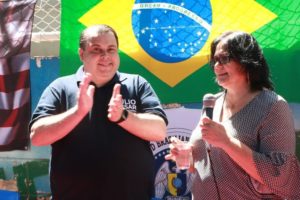 Julio Cesar e Damares Alves: republicanos juntos em ritmo de pré-campanha