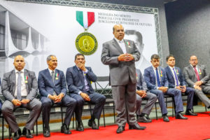 Homenagem a quem combate a criminalidade