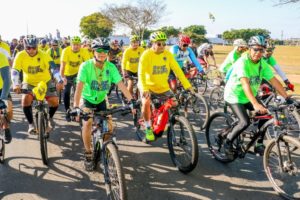 Ibaneis participa da 8ª edição do evento Bora de Bike