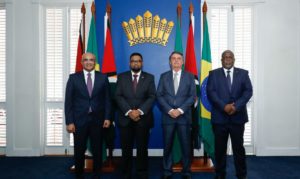 Presidentes da Guiana e do Brasil se reúnem em Georgetown