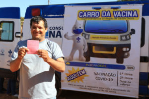 Carro da Vacina imuniza 522 pessoas no Sol Nascente