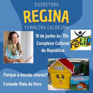 Professora da rede pública participa da 36ª edição da Feira do Livro de Brasília