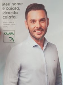 Pré-candidato a distrital Ricardo Caiafa visita Morro do Sabão em Samambaia