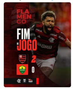 Flamengo supera o Cuiabá, volta a vencer no Brasileirão