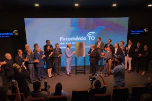 Presidente José Aparecido Freire participa de posse da nova diretoria da Fecomércio-TO