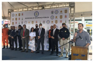 Detran-DF participa da Cidade da Segurança Pública