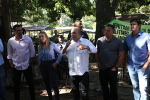 Policiais militares agradecem apoio de Ibaneis Rocha em almoço no Country Club