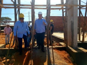 Governador Ibaneis Rocha visita obras em Sol Nascente/Pôr do Sol