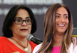 Chapa com duas senadoras