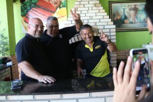 Tabanez e Guarda Janio participam de almoço com apoiadores de Ceilândia e Sol Nascente