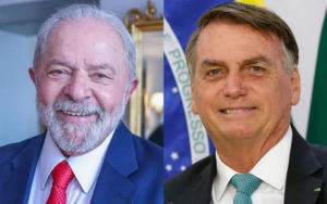 Pesquisa mostra Lula com 44% das intenções de voto e Bolsonaro com 37%